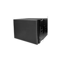 Subwoofer passif Ipalide L-210S haute puissance 600W 8 Ohm 2 canaux pour ligne de sonorisation, réponse en fréquence 65Hz-20kHz, pour musique en extérieur