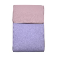 Tas Kacamata Ungu dan Kantong Dompet Aksesori Kacamata Kacamata Crossbody