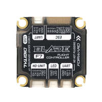 AD RUSHFPV RUSH BLADE V2 Stack F722 Contrôleur de vol analogique numérique Extreme 60A 128K BLHELI32 ESC 4-en-1 pour drone FPV