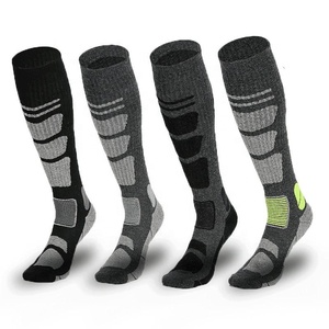 <span class=keywords><strong>Chaussettes</strong></span> <span class=keywords><strong>de</strong></span> <span class=keywords><strong>ski</strong></span> professionnelles unisexes en laine mérinos pour la randonnée hivernale et le snowboard en gros pour hommes - Product Image 2