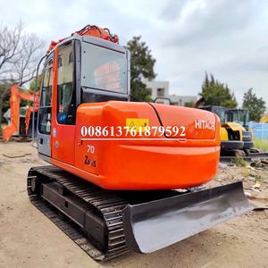 Excavatrice Hitachi 70 d'occasion d'origine japonaise, fabriquée au Japon, excavatrice sur chenilles d'occasion, modèle ZX70 - Product Image 6