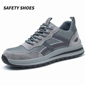 Zapatos <span class=keywords><strong>de</strong></span> Seguridad Deportivos Negros para Hombre, Transpirables, con Forro <span class=keywords><strong>de</strong></span> Malla, Antipinchazos, con Puntera <span class=keywords><strong>de</strong></span> Acero, Ligeros - Product Image 2