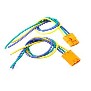 ชุดขั้วต่อล็อค Amass LCC30-M LCC30-F พร้อมสายไฟ - ปลั๊กแบบหนีบทำจากทองเหลืองชุบเงินสำหรับชุดแบตเตอรี่ลิเธียม - Product Image 5