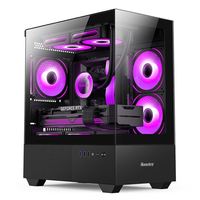 G45 Ordinateur de bureau E5 2673 V3 16GB DDR4 500GB SSD RX580 8GB Twelve Core Win-11 PC Ordinateur de bureau Gaming Pc Gamer