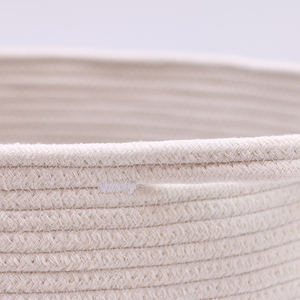 Corda di cotone di Stoccaggio Cesti di Stoccaggio con Maniglie morbido resistente Cestini di Lavanderia Nursery Ostacolare Organizzatore per i bambini - Product Image 3