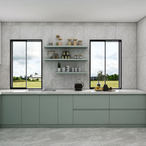 Gabinetes de Cocina Modernos y Duraderos con Diseño Contemporáneo Personalizado, Islas de Cocina para Villa - Product Image 1