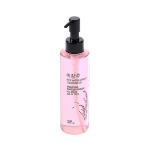 Huile nettoyante éclaircissante à l'eau de riz 150 ml, démaquillant éclaircissant pour tous types de peaux - Product Image 2