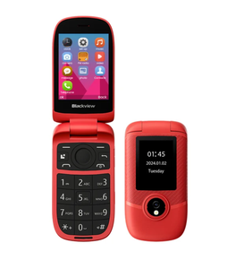 Teléfono Móvil Blackview N2000 con Tapa Abatible para Personas Mayores, Dos Pantallas de 2.8'', Llamada Rápida SOS, Botón de Llamada Rápida, Teléfono Móvil <span class=keywords><strong>4G</strong></span> Plegable para Personas Mayores - Product Image 3