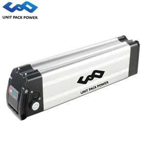 Batterie portable UPP 36V 13Ah pour vélo électrique, type « Silver Fish », cellules lithium 18650 avec chargeur pour kits moteur 250W/350W/500W - Product Image 5