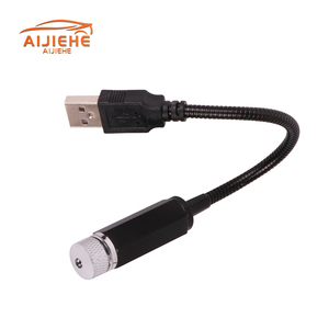 USB автомобильный проектор, светодиодный проектор звездного неба, лампа, аксессуары, интерьер, декоративный потолочный светильник для крыши автомобиля - Product Image 2
