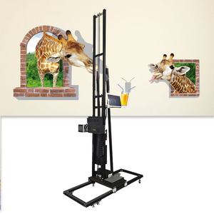 Impresora de Pared Pequeña y Ligera, Impresora de Inyección de Tinta Vertical UV 3D de Colores Vívidos, Máquina Automática para Pintar Paredes - Product Image 1