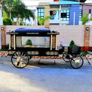 Remorque funéraire convertible pour transport de cercueil, manuelle et électrique, deux modes, OEM disponible - Product Image 1