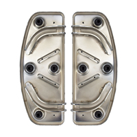 Repose-pieds à pédale pour moto Harley Touring Road King Electra Glide Softail FLHR FLH