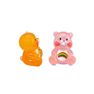 Ours arc-en-ciel lumineux, accessoires de bijoux DIY, porte-clés, pendentif, accessoires de mode, jouets, vente en gros, petits cadeaux - Product Image 3