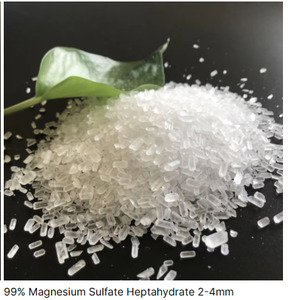 Sulfate de magnésium heptahydraté soluble dans l'eau, sel d'Epsom, CAS 10034-99-8, MgSO4 7H2O, granulé blanc, pureté 99,5% - Product Image 5