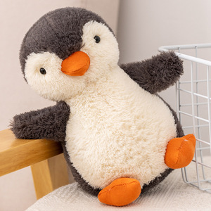 <span class=keywords><strong>Peluche</strong></span> Pingouin Ours Style Scandinave, Jouet en <span class=keywords><strong>Peluche</strong></span> Doux, Petite Poupée Pingouin pour Enfants, Cadeau d'Anniversaire ou de Fête, Vente en Gros - Product Image 3