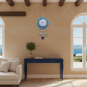 27 X 55 cm Glass Evil Eyes <b>Wall</b> Ornament <b>Wall</b> <b>Clocks</b> Product Category - Product Image 3