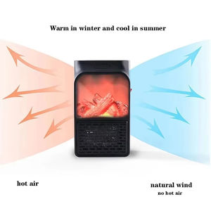 Nuevo Calentador Portátil Mini de Llama para Estudiantes, Oficina, Hogar, Pequeño Calentador de Escritorio, Ventilador Calefactor con Apagado por Sobrecalentamiento y Rejilla Anti-Quemaduras - Product Image 6