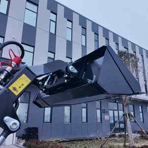 2026 Free Shipping Engine Mini Skid Steer 300kg Load Tracked with Hydraulic <b>Pump</b> & Motor Bucket - Product Image 5