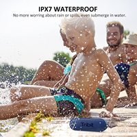 Altavoz TRIBIT XSound Go IPX7 de 16W, Compatible con Aplicaciones, Resistente al Agua, Emparejamiento TWS, Bajos Profundos, 16 Horas de Reproducción para Exteriores/Hogar