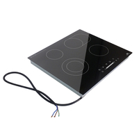 7400W bouton et bouton cuisinière à Induction SKD PCB Set technologie interrupteur verre puissance plaque pièces bobine plastique panneau matériel origine