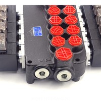 Vanne de commande hydraulique à bobine avec télécommande électrique pour hydraulique
