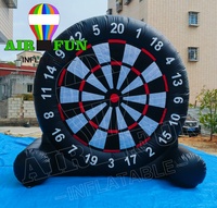 Airfun Jeu de fléchettes de football gonflable géant à usage commercial pour s'amuser dans la cour