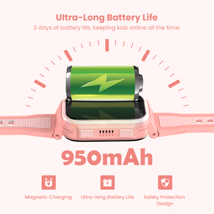 Reloj Inteligente para Niños LAGENIO, Diseño Delgado, Tarjeta SIM 4G, Videollamada HD, Posicionamiento WIFI+LBS+GPS, 950mAh, SOS - Product Image 6