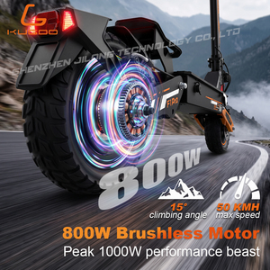 สกู๊ตเตอร์พับได้ Pro Folding Off Road สำหรับผู้ใหญ่ มอเตอร์ 800W กำลังสูง 48V 18Ah สกู๊ตเตอร์ไฟฟ้าพับได้แบบพกพา F1 Pro 800W มอเตอร์คู่ทรงพลัง - Product Image 3