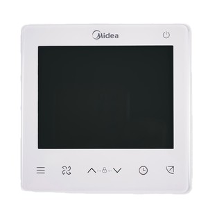 Contrôleur filaire Midea KJR-86J2BK pour panneau de contrôle de température de climatisation centralisée - Product Image 1