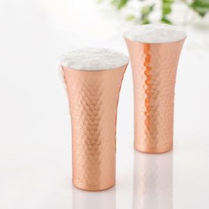 Beeindruckende Qualität Shokuraku Kobo 380ml 2er-Set mit Holzbox CNE970 Reines Bier Langbecher aus Kupfer - Product Image 3