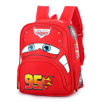 Mochila Infantil de Dibujos Animados con Diseño de Auto, para Niños de Jardín de Infancia y Primaria, de 3 a 6 Años