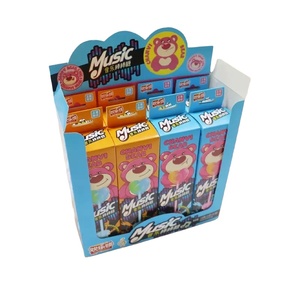 En popüler lezzetli ses lolipop oyuncak komik meyve lezzet kalp şekli lolipop sert şeker özel müzik lolipop 15g - Product Image 2