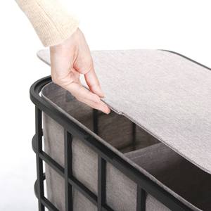 Contenedor de almacenamiento diario de alta calidad, nuevo producto, ropa de tela, cesto de lavandería - Product Image 4