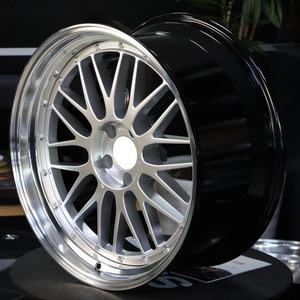 ล้อฟอร์จ 2 ชิ้นสั่งทำพิเศษ สีทองเงิน รุ่น Reissue BBS LM ขนาด 18 19 20 21 นิ้ว สำหรับรถยนต์ <span class=keywords><strong>Porsche</strong></span> 991 992 911 <span class=keywords><strong>987</strong></span> 981 982 718 - Product Image 6