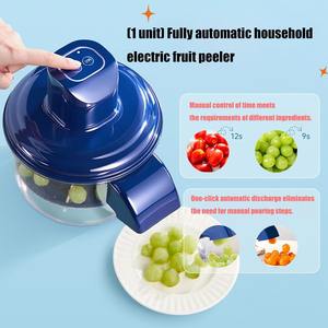 Máquina Eléctrica para Pelar Uvas, Máquina Automática para Pelar Frutas Pequeñas y Ajo, Pelador Eléctrico Recargable, Herramienta para Quitar la Piel - Product Image 3