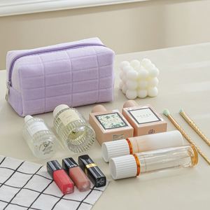 Ulikeke <b>Hot</b> Selling Fluffy Fuzzy Cosmetic Pouch Small Cute Soft Large Capacity Pillow <b>Bag</b> Zipper Travel Makeup <b>Bag</b> - Product Image 2