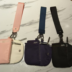 <span class=keywords><strong>Portachiavi</strong></span> con doppia custodia staccabile personalizzata 2025, porta carte, braccialetto, portafoglio, borsa, portamonete in nylon all'ingrosso - Product Image 3