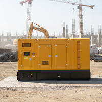 Generador Diésel de Precio Económico de Fabricante Chino, Tipo Silencioso con ATS de Marco Abierto, 50Hz, 200kva-500kva, Alternador 100% Cobre