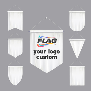 Compact Triangular Exchange <strong>Flag</strong> Banner Football Clubs Features Tasseled Edges Waterproof Eco-Friendly Digital Printing - Product Image 6