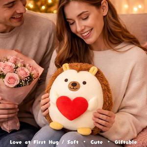 Adorable Peluche de Erizo Abrazable de 9 Pulgadas, Ultra Suave, <span class=keywords><strong>para</strong></span> Sanar el Corazón, Ideal <span class=keywords><strong>para</strong></span> el Día de San Valentín - Product Image 4