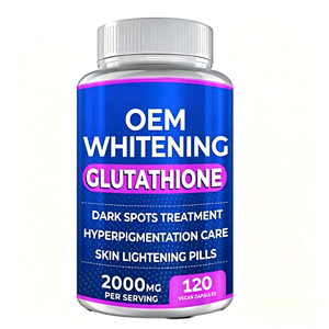 Cápsulas de Glutatión Complejo 2000mg con Vitamina C, Suplemento Dietético, 120 Unidades, OEM ODM - Product Image 1