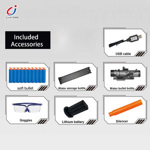 Chengji çocuk yaz açık oyun güçlü güç tabancası tipi <span class=keywords><strong>3</strong></span> 1 elektrik uzay su oyuncak silah - Product Image 5