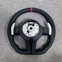 Volant de voiture en cuir noir M Sport pour BMW Série F F10 F30 F15 F31 F32 F20 E92 E60 X6 E71 X5 E70 M3 M4 M5