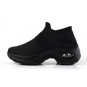 Zapatillas Deportivas de Mujer con Plataforma y Amortiguación de Aire, Estilo Moderno para Jazz, Fáciles de Poner, Tipo Calcetín - Product Image 5