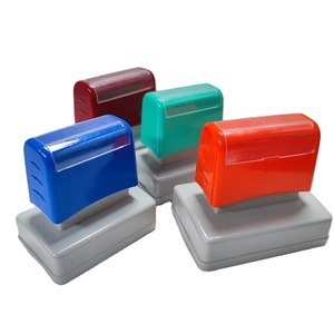 Almohadilla de sellos preentintados Flash de espuma de goma de doble capa serie <span class=keywords><strong>CGS</strong></span> personalizada, sello Flash rectangular 4367 - Product Image 2