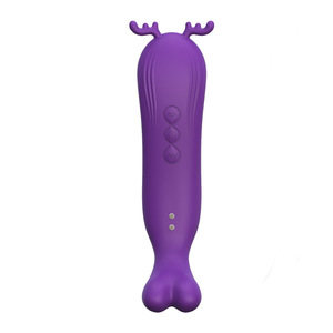 Stimulateur à succion instantané en forme de mini-queue de renne, sélectionné mondialement, avec contrôle par bouton, emballage en boîte, pour femmes - Product Image 4