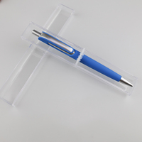 Stylo promotionnel GemFully1-dollar-store en vente flash avec logo personnalisé, plusieurs couleurs disponibles, stylos à bille en plastique pour l'école et le bureau