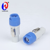 Bloqueable 20A 250V Powercon enchufe macho gris Panel solar Cable conector de alimentación
