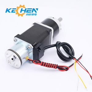 มอเตอร์สเต็ปเปอร์ Kechen ขนาด 35 มม. แบบไฮบริด 2 เฟส กระแสตรง ประสิทธิภาพ 80% เส้นผ่านศูนย์กลางเพลา 12 มม. พร้อมเบรกเพื่อการควบคุมที่แม่นยำ - Product Image 2